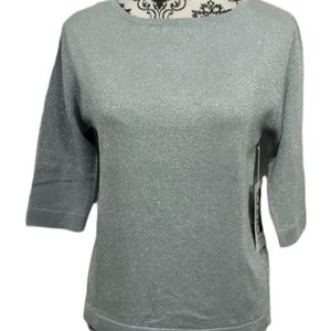 Shimmer Metallic Top